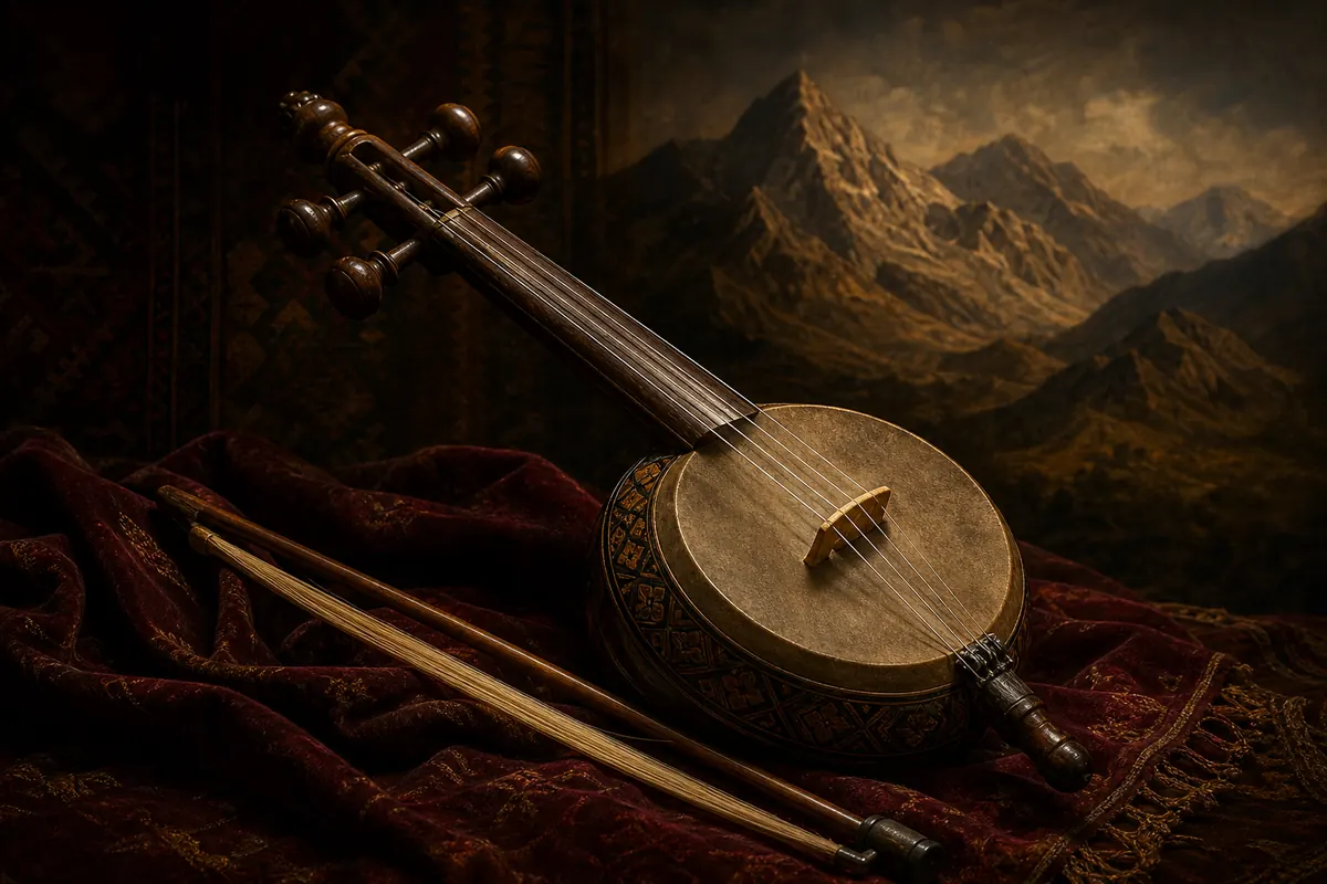 The Kamancheh — The Bowed Voice of Kurdish Music