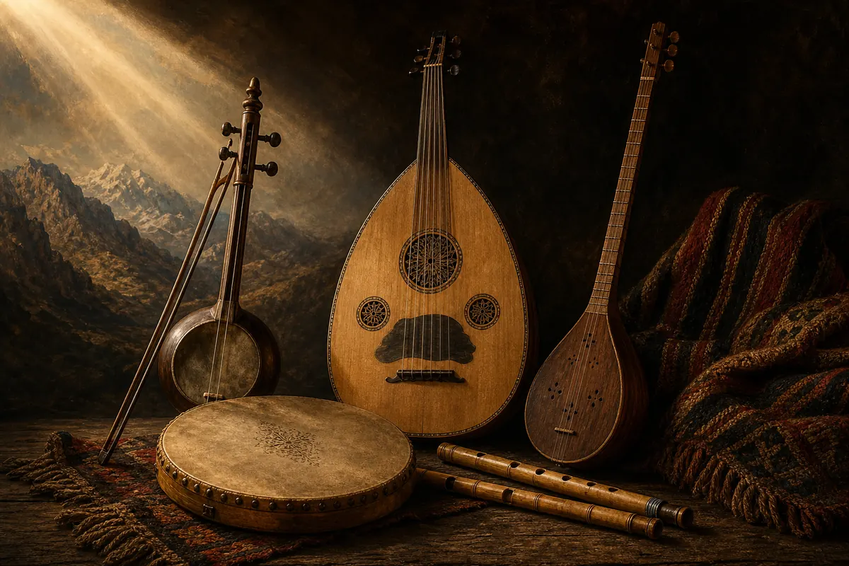 ئامێرە مۆسیقاییە کوردییەکان — ڕێنماییەکی تەواو