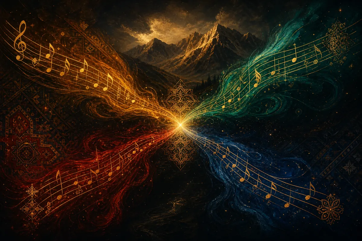 Kurdish vs Persian vs Arabic vs Turkish Music — How They Differ