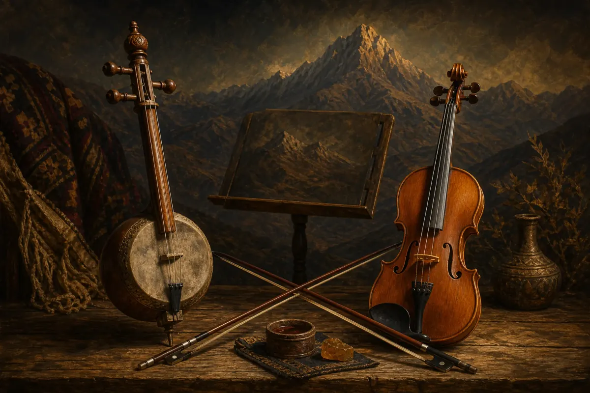 Kamancheh or Violin: What Should a Kurdish Beginner Learn?