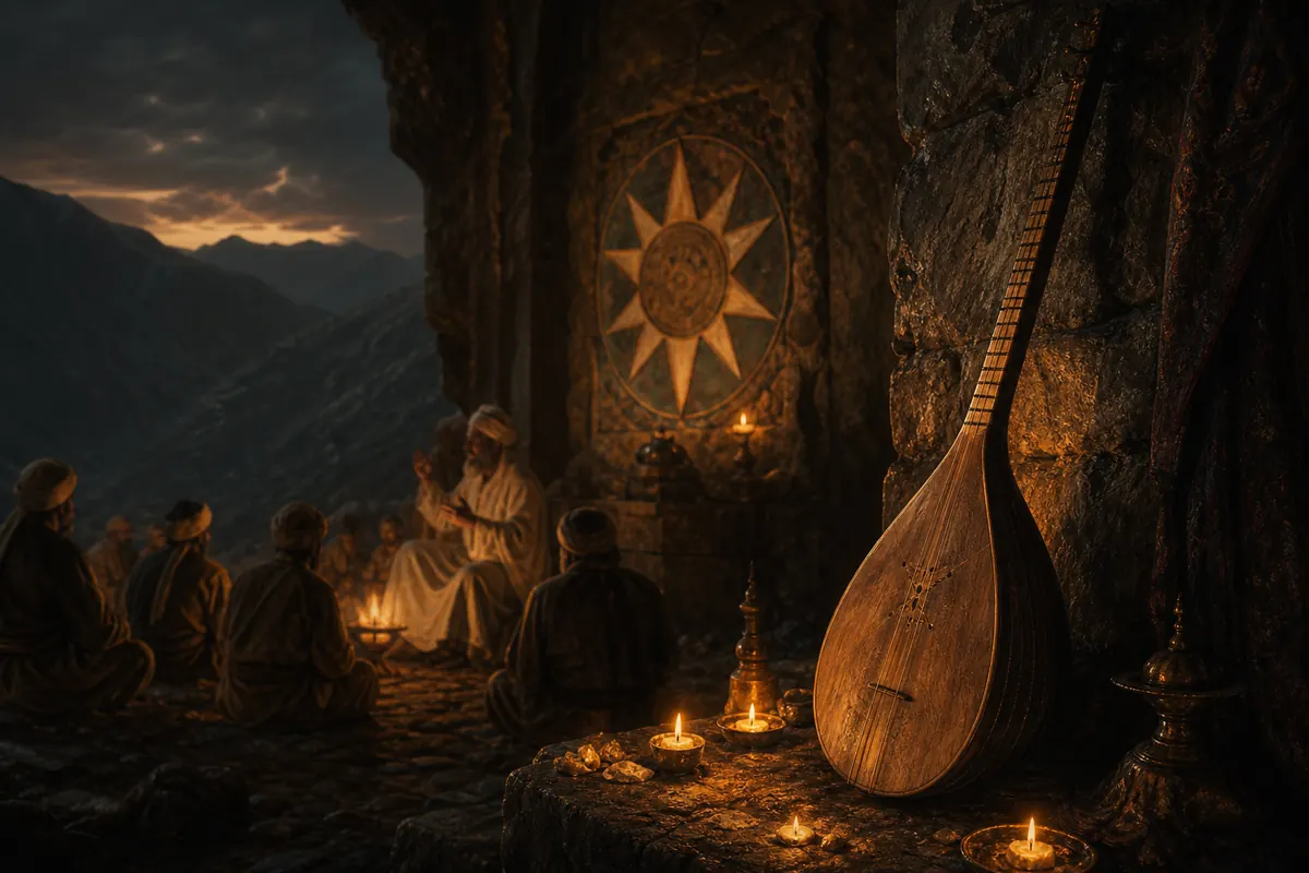 The Tanbur — The Sacred Kurdish Lute of the Yarsan Tradition